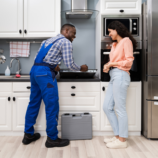 what kind of warranty do you offer on your cooktop repair services in Whittington Illinois